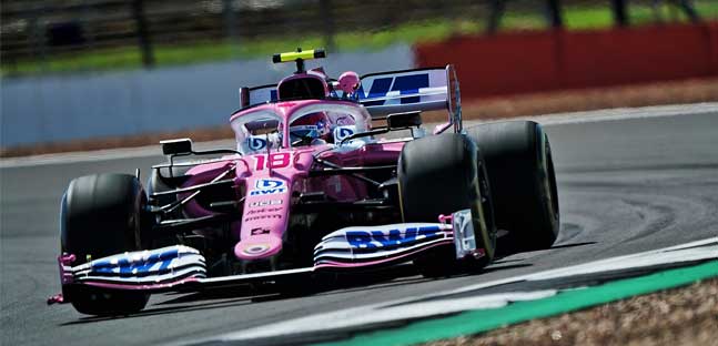 Silverstone - Libere 2<br />Stroll illumina, Albon 2° ma sbatte