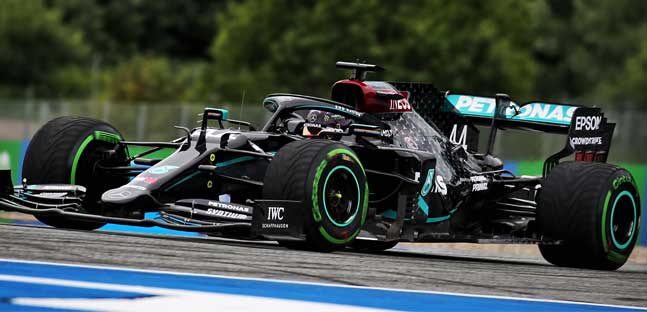 Spielberg - Libere 1<br />Mercedes, dominio assoluto