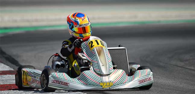 WSK Super Master Series<br />Antonelli insegue Bedrin in OK