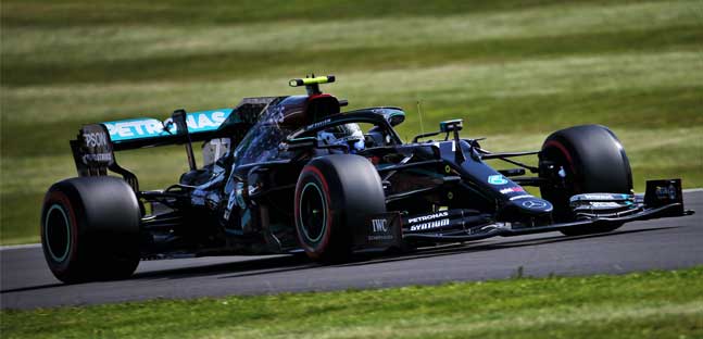 Silverstone - Libere 3<br />Bottas sfida Hamilton<br />