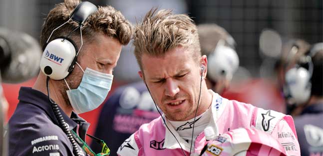 Le "vibrazioni" di Hulkenberg<br />hanno rovinato la sua bella gara