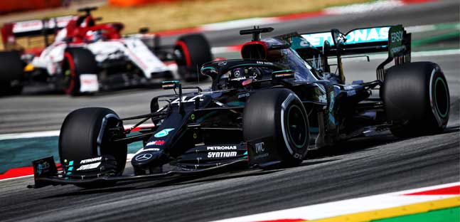 Montmel&ograve; - Libere 2<br />Hamilton leader, Grosjean quinto