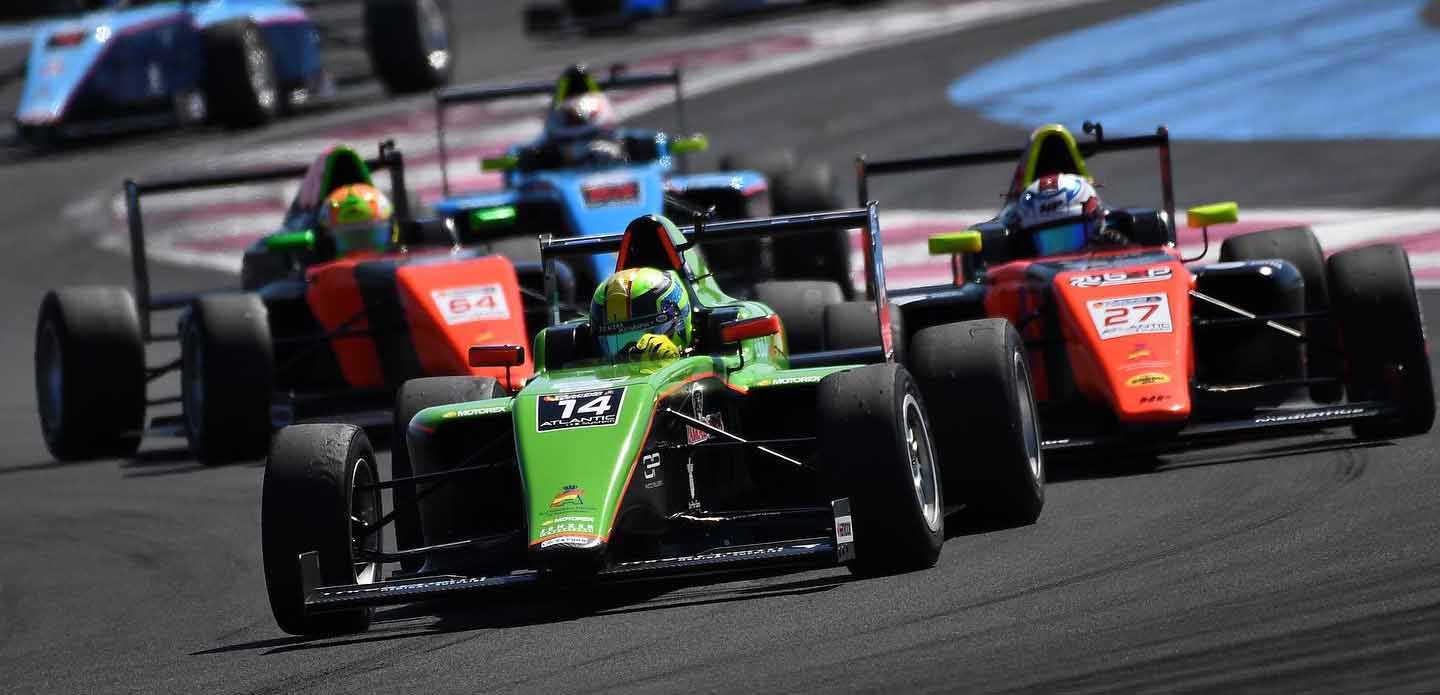 F4 spagnola a Le Castellet <br />Ugran in evidenza