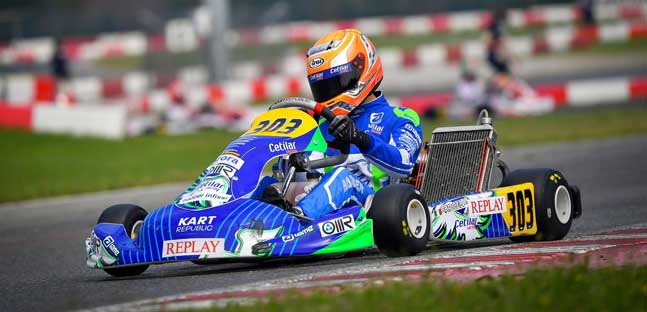 WSK Euro Series a Lonato<br />Nella Junior lotta tra Cepil e Badoer