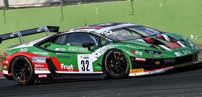 Endurance a Vallelunga, qualifica<br />Pole per la Lamborghini Imperiale