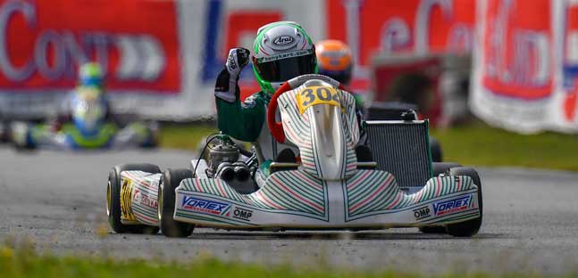 WSK Euro Series a Lonato<br />Antonelli, Spina, Lammers i campioni