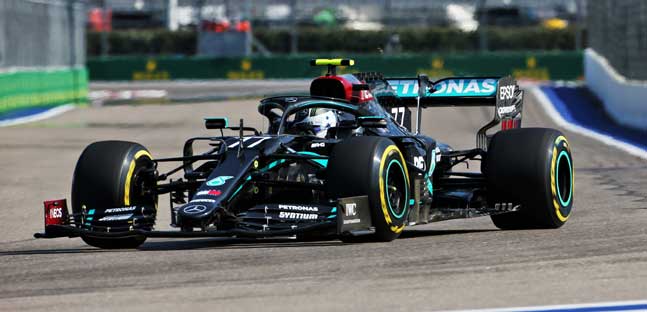 Sochi - Libere 1<br />Bottas comincia da leader