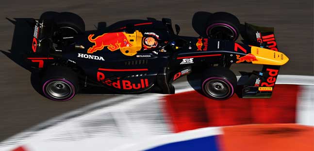 Sochi - Qualifica<br />Tsunoda in pole, doppietta Carlin