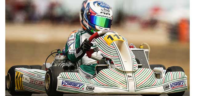 WSK Open Cup ad Adria<br />Egozi e Taponen i campioni OKJ e OK<br />Brutto incidente per Lacorte<br />