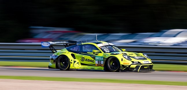 GT Masters, Sachsenring<br />Ammerm&uuml;ller-Jaminet vittoria e rilancio 