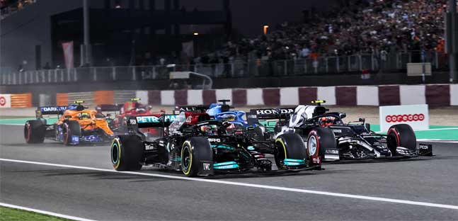 Hamilton si porta a -8 da Verstappen<br />Bene l'Alpine, crollo McLaren e Ferrari