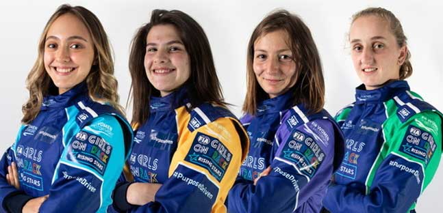 Programma FDA-FIA Girls on Track:<br />selezionate le quattro finaliste