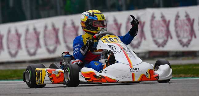 WSK Final Cup ad Adria<br />Lindblad e Fluxa i vincitori