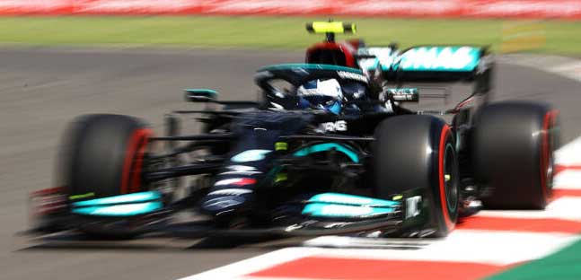 Mexico City - Libere 1<br />Comanda la Mercedes, Verstappen 3°