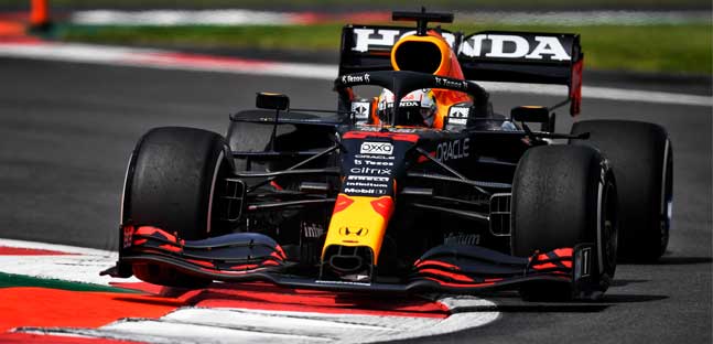 Mexico City - Libere 2<br />Verstappen la ribalta, Mercedes fatica