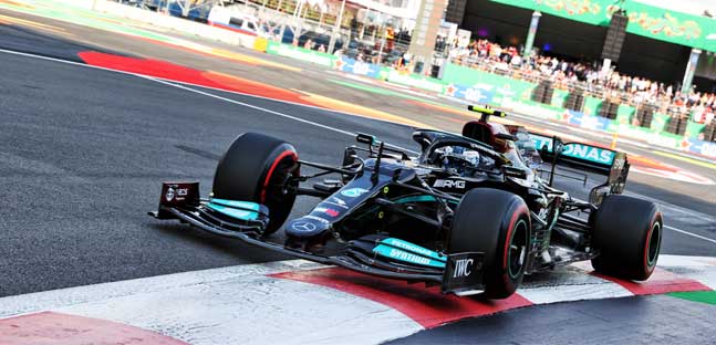 Mexico City - Qualifica<br />Clamorosa risposta Mercedes<br />Pole di Bottas, Hamilton secondo