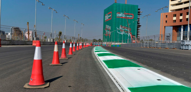 La F1 sul circuito di Jeddah,<br />cittadino con medie pazzesche