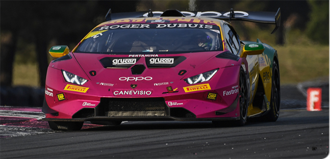 Oregon debutta nel <br />GT Open con Lamborghini