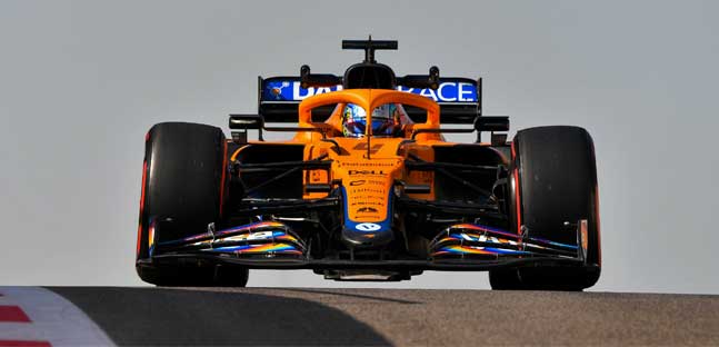 Yas Marina - 2° giorno<br />Norris leader con le Pirelli 2022