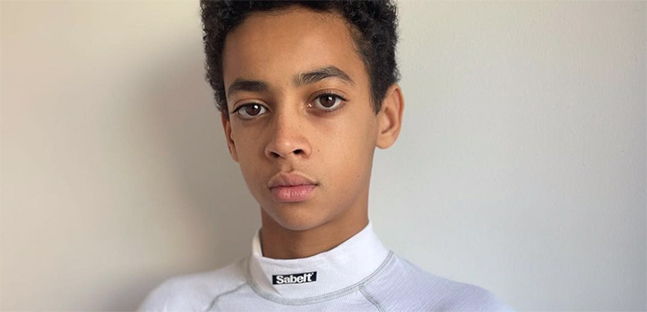 Il 14enne jr McLaren Ugochukwu <br />debutta con Carlin nel British F4