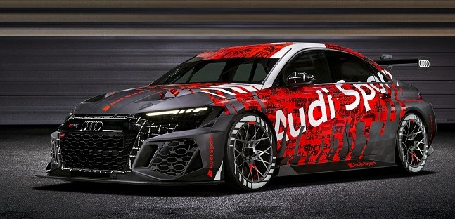 Audi svela la RS3 LMS <br />La nuova arma per il TCR 