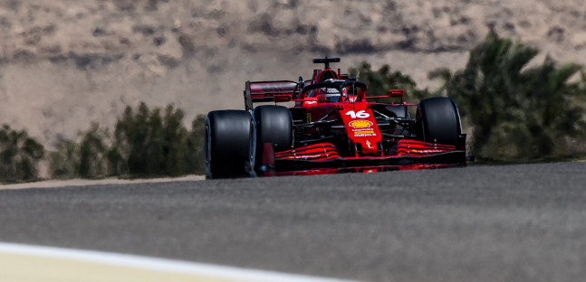 La Ferrari ai test in Bahrain:<br />meglio il giro secco che il passo