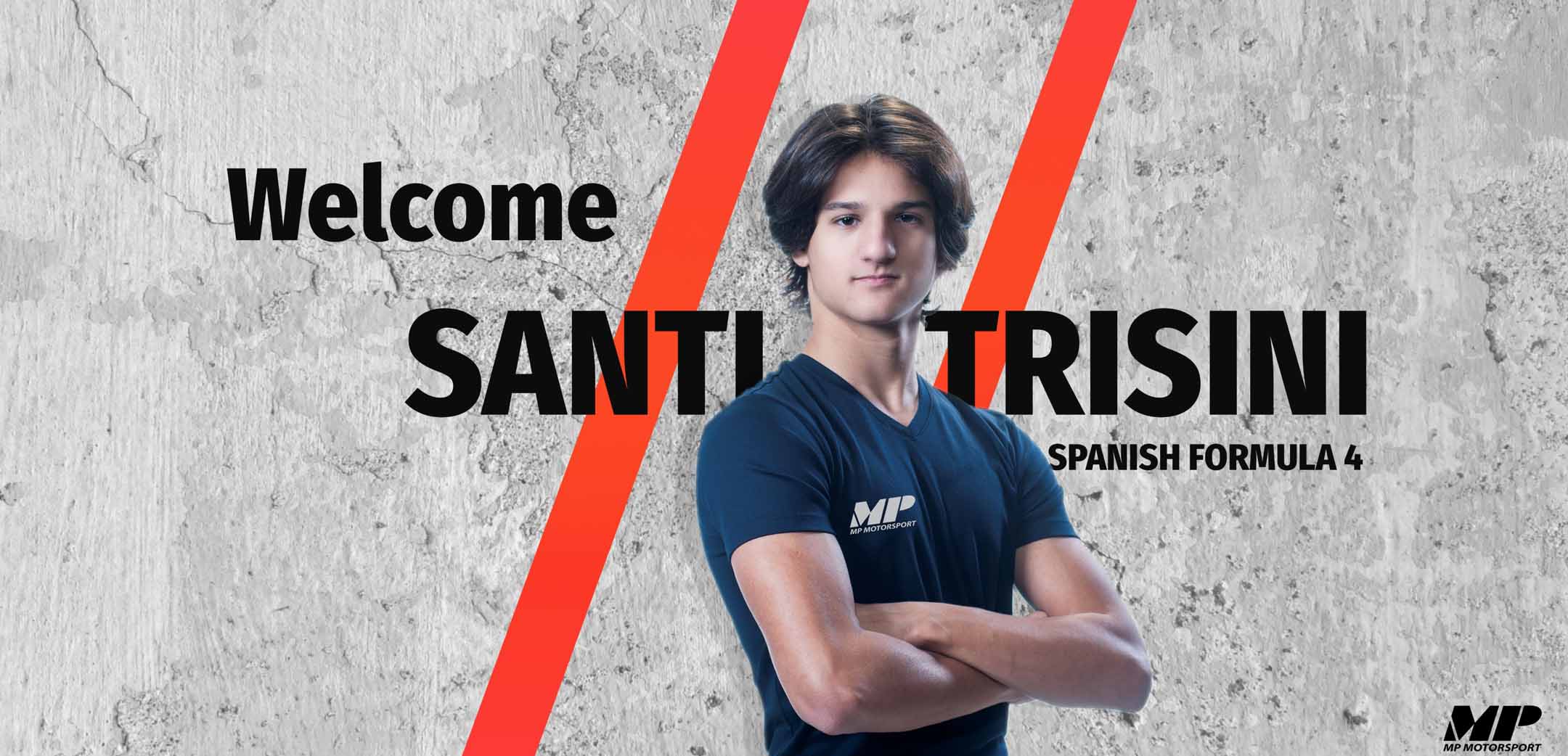 Anche Santi Trisini <br />firma con MP Motorsport