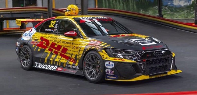 Coronel resta con Comtoyou Racing <br />Continua lo sviluppo dell’Audi RS3