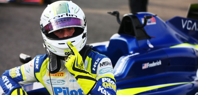 Frederick sale in F3 FIA con Carlin,<br />è il campione 2020 della British F3