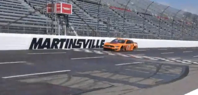 La NASCAR prova (davvero) <br />le rain per gli ovali a Martinsville