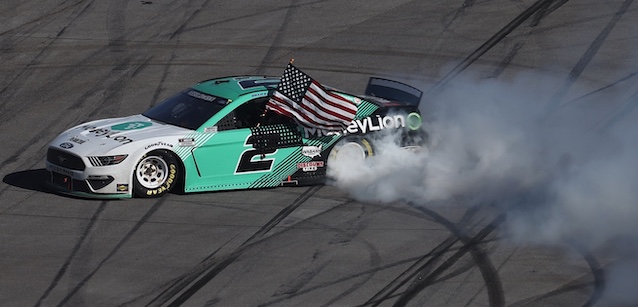 Talladega, gara<br />Gran finale di Keselowski 