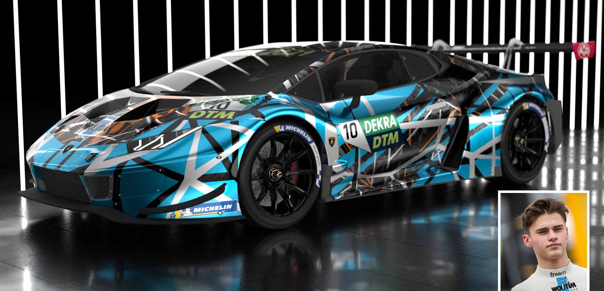 T3 sbarca nel DTM<br />con Lamborghini 