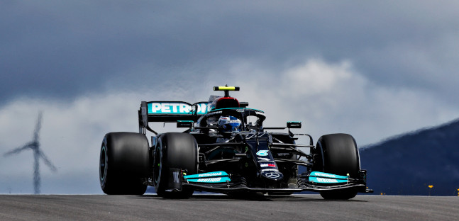 Portimao - Libere 1<br />Apre Bottas, bene Leclerc