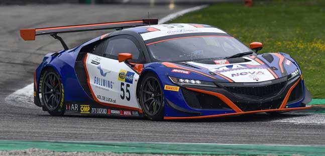 GT Sprint - Monza, qualifica<br />Pole per Guidetti e Seg&ugrave;