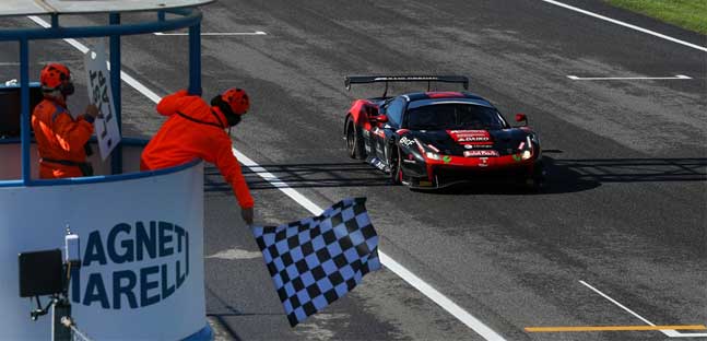 GT Sprint - Monza, gara 1<br />Vittoria di Greco-Crestani