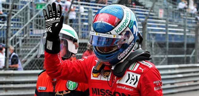 La Ferrari: nessuna sostituzione <br />del cambio, Leclerc parte dalla pole