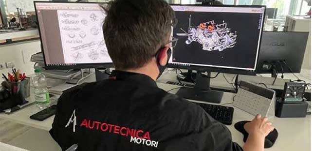 Delfino spiega la nuova sfida<br />motoristica di Autotecnica