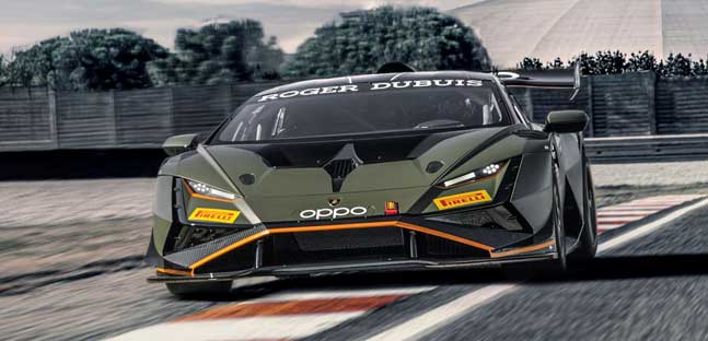 A Le Castellet la presentazione<br />della nuova Huracan ST EVO2