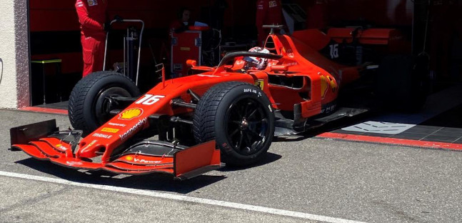 Prove Pirelli-Ferrari a Le Castellet,<br />308 giri con le gomme rain da 18"