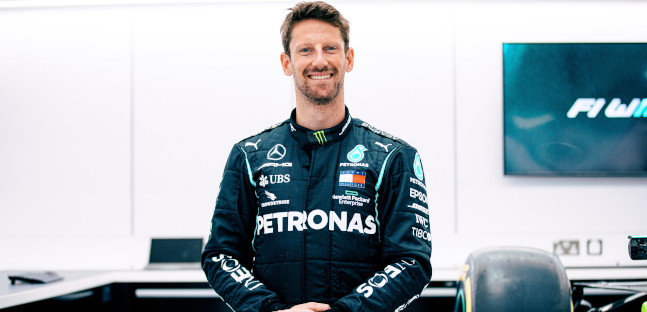 Grosjean avr&agrave; il suo ultimo test F1:<br />guider&agrave; la Mercedes 2019 a Le Castellet