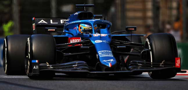 Alonso e quella magia di <br />Baku racchiusa in cinque curve