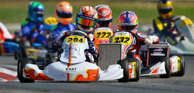 WSK Euro Series ad Adria<br />Lindblad e Walther dominano