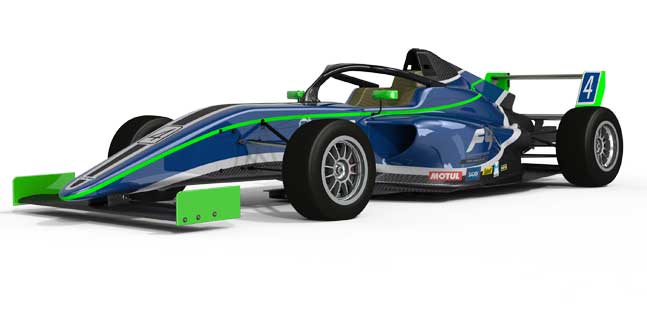 La F4 UAE per prima schierer&agrave; le <br />Tatuus di seconda generazione con halo