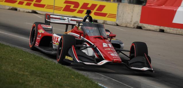 VeeKay in forse per Road America<br />Ware debutta con Coyne