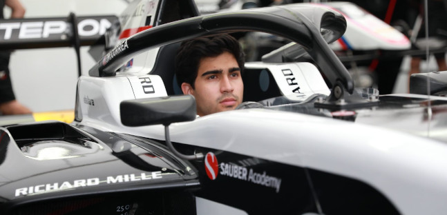 Correa torna nel vivaio Sauber,<br />dopo il rientro alle corse in F3