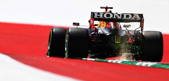 Spielberg - Libere 1<br />Red Bull e Alpha Tauri leader in casa