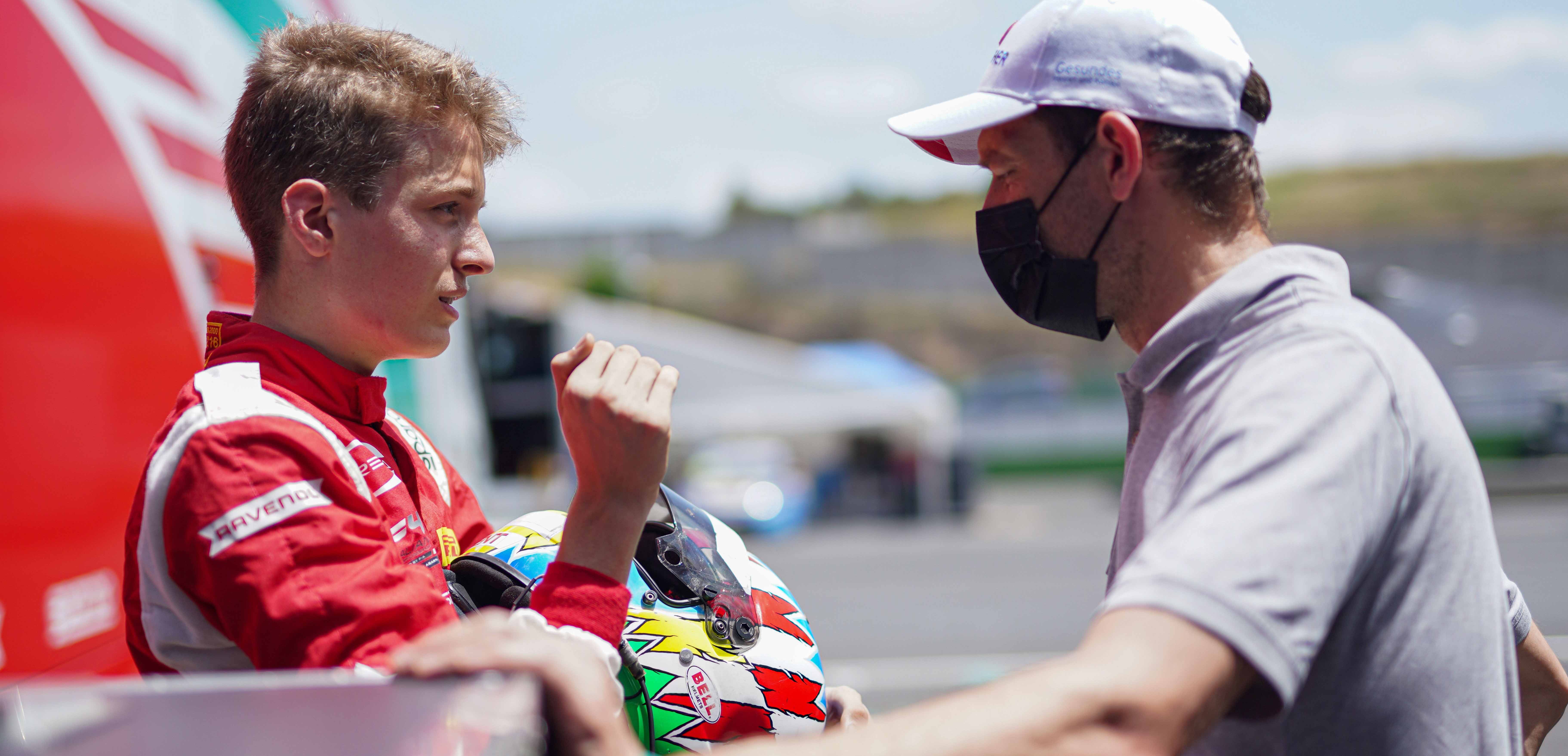 Prema porta al debutto<br />Charlie Wurz a Vallelunga 