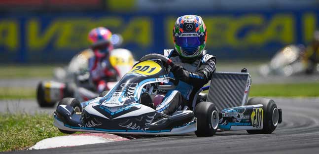 WSK Euro Series a Sarno<br />Antonelli in lizza nella OK