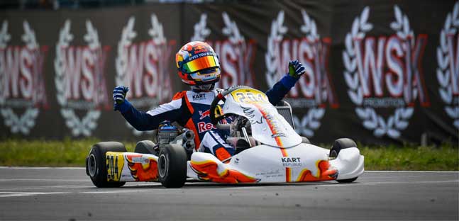 WSK Euro Series a Sarno<br />Keeble e Lindblad i campioni OKJ e OK