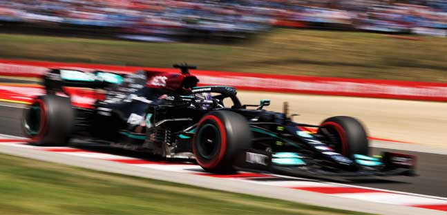 Budapest - Libere 3<br />Hamilton-Verstappen, duello senza fine